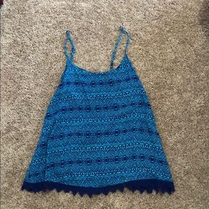 Flowy Printed Tank Top